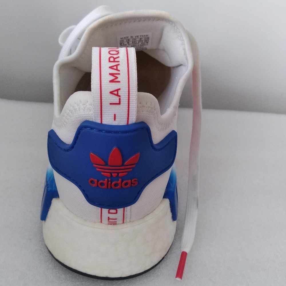 COPY - New W/O Box! Mens Adidas NMD R1 Americana White Blue Red Sneakers Size 9… - Picture 5 of 16